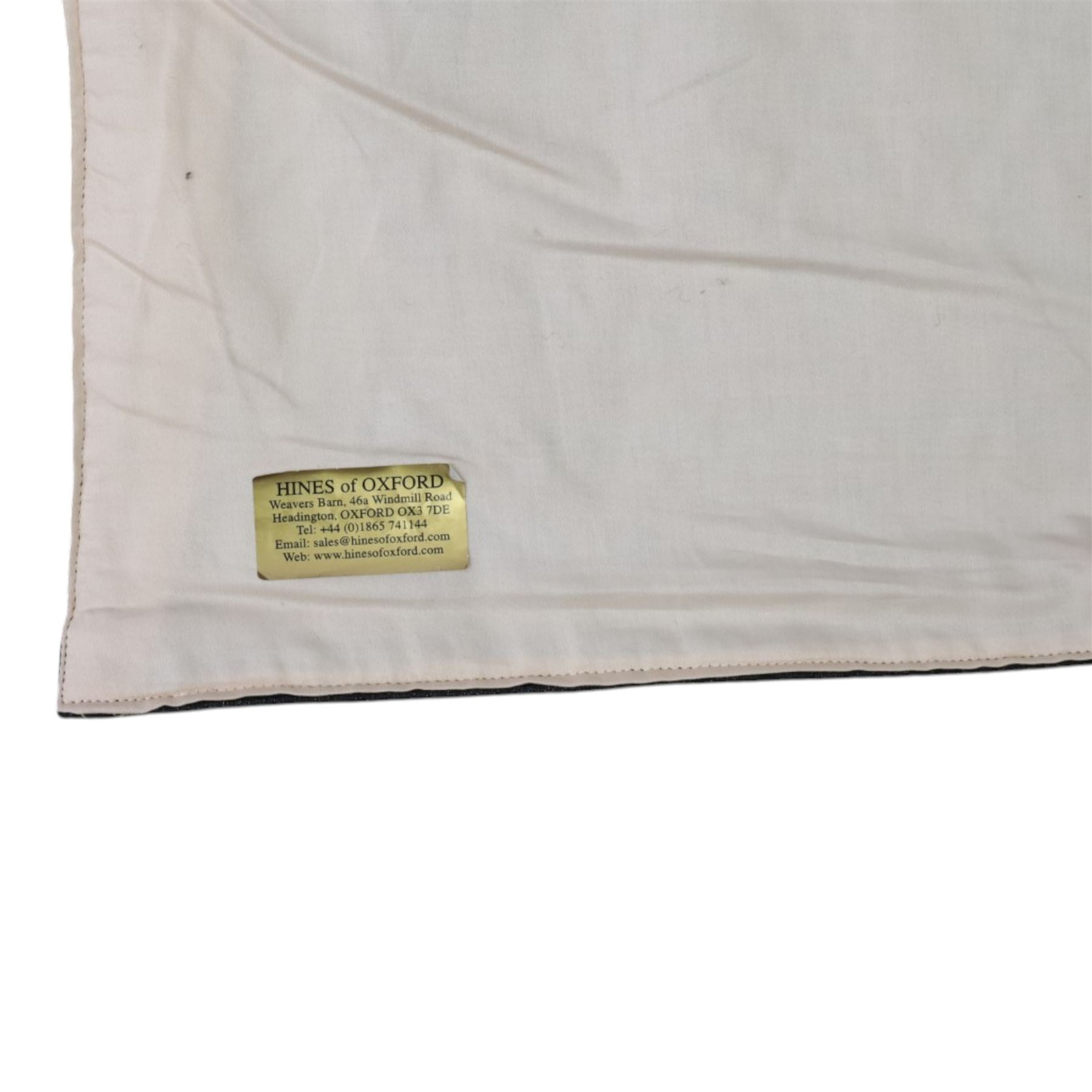 La Manta tapestry wall hanging, by Hines of Oxford, after teh 1420 fresco by Giacomo Jaquerio in the great hall at Casello Della Manta, H65cm, L130cm