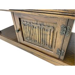 Old Charm rectangular oak coffee table