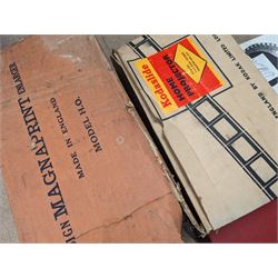 Zeiss Ikon projector, serial no W15914, together with a Midget-Magnaprint Enlarger, model HO, in original box a Toei 8 Talkie cine projector, Kodaslide Home Projector, etc