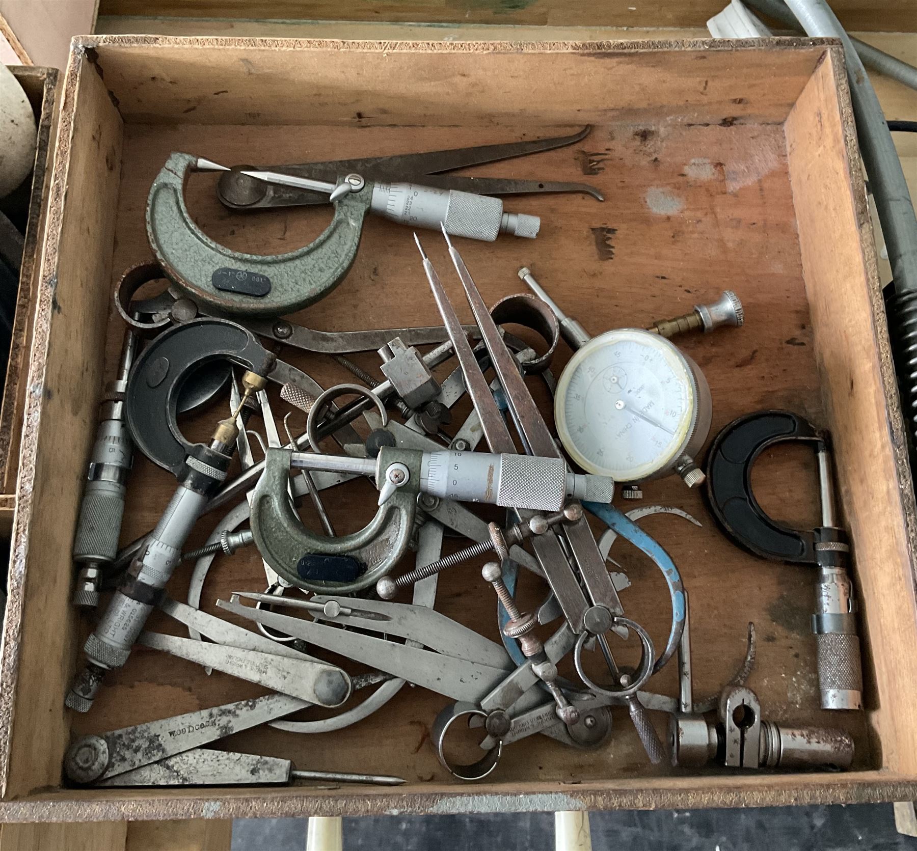 Clarke metalworker pillar drill and Clarke, CBG-6RS bench grinder with accessories, measuring tools etc.  - THIS LOT IS TO BE COLLECTED BY APPOINTMENT FROM DUGGLEBY STORAGE, GREAT HILL, EASTFIELD, SCARBOROUGH, YO11 3TX