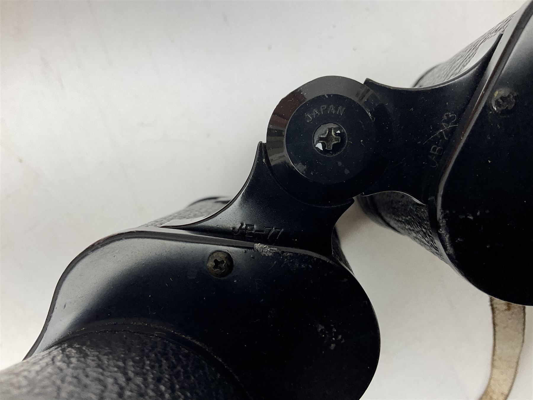 Pair of Rayswi of Harrogate carved oak candlesticks with brass mounts, in the form of an imp, together with a cased pair of Photopia binoculars, mother of pearl opera glasses, Bush radio, oak inkstand etc