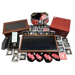 Mostly collectable pin badges and memora