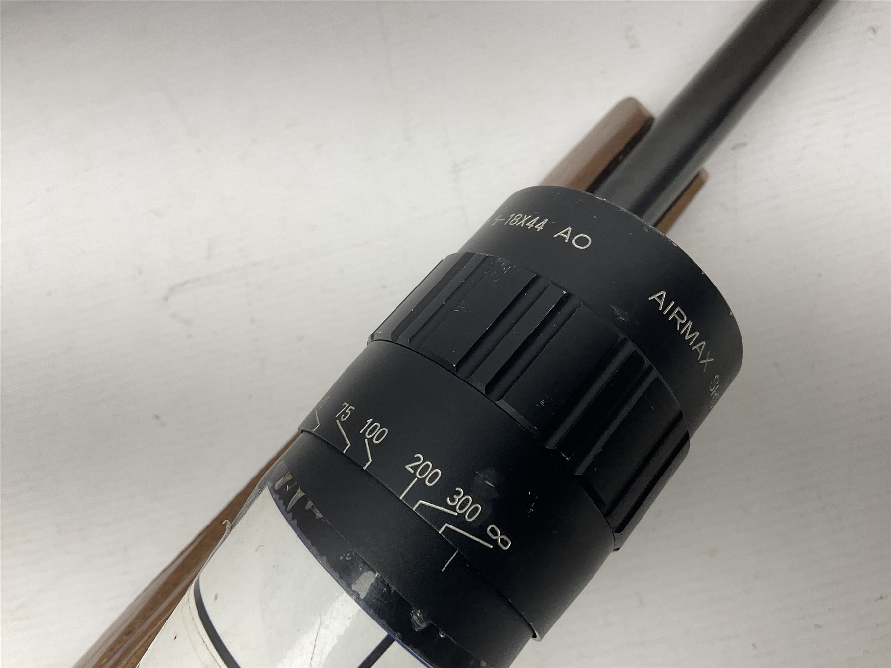 SECTION 1 FIREARMS CERTIFICATE REQUIRED - LEFT HANDED J.G. Anschutz .22 long round bolt action rifle, the 36cm (14