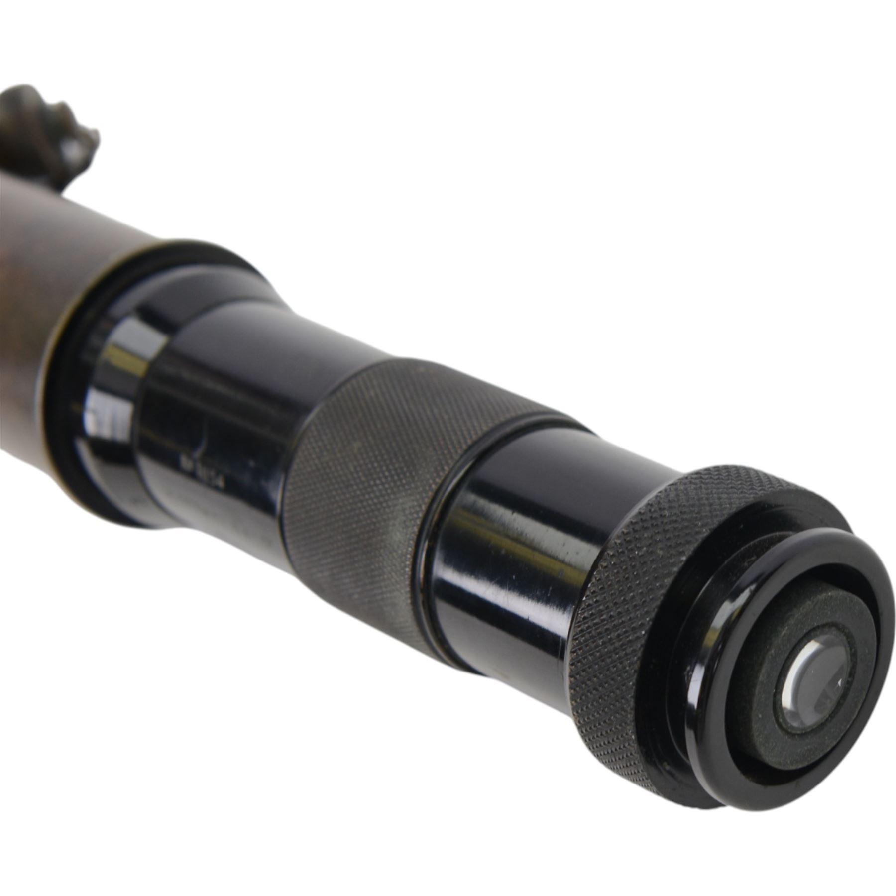  Ottway & Co military sighting scope in a case inscribed 'W.Ottway & Co Ltd 1916 Power 6', together with another Ottoway sighting scope 