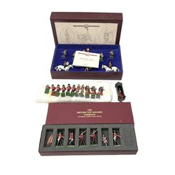 Boîte Britain CBG - Royal Marines 1:32 - Édition Limitée à 7000 Sets - Figurines Plomb Peintes