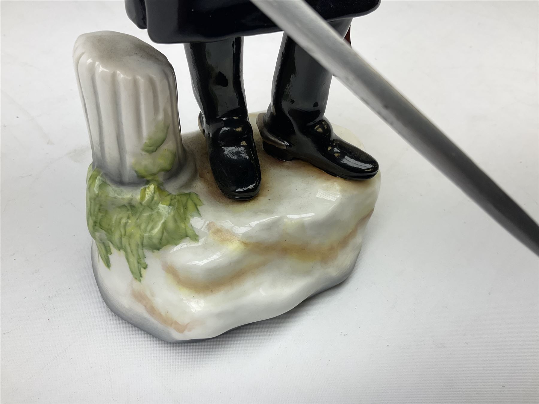 Michael J Sutty limited edition figure, Probyn's Horse, Niak, no 28, 65/2000, H26cm