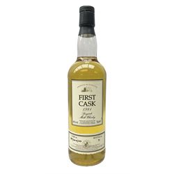 Convalmore 1981, 16 year old first cask Speyside single malt whisky, 70cl, 46% vol
