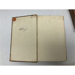  Coelebs; In Search of a Wife, fifth edition in two leather bound volumes London 1809, together with Tome Troisieme; Histoire De Gils Blas De Santillane, two leather bound volumes Paris 1831 and Dramatic Miscellanies one leather bound volume London 