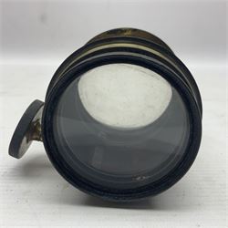 Ross of London lens for plate camera, sold by W.Morley, serial no 11243, lens D6cm