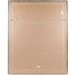 Clodagh McGuinness (Irish Contemporary): Still Life of Flowers, three large mixed media works variously signed, two 70cm x 52cm, smaller example 54cm x 40cm (3)