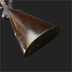 Carr Brothers of Huddersfield 12 bore side by side shotgun with engraved sidelock plates, trigger guard, underside, top plate, thumb lever and fences, chequered semi-pistol grip and horn tipped forend, vacant cartouche to the underside of the stock, double trigger and named 28 inch sleeved barrels choked ¾ and ½, overall length 113cm SHOTGUN CERTIFICATE REQUIRED