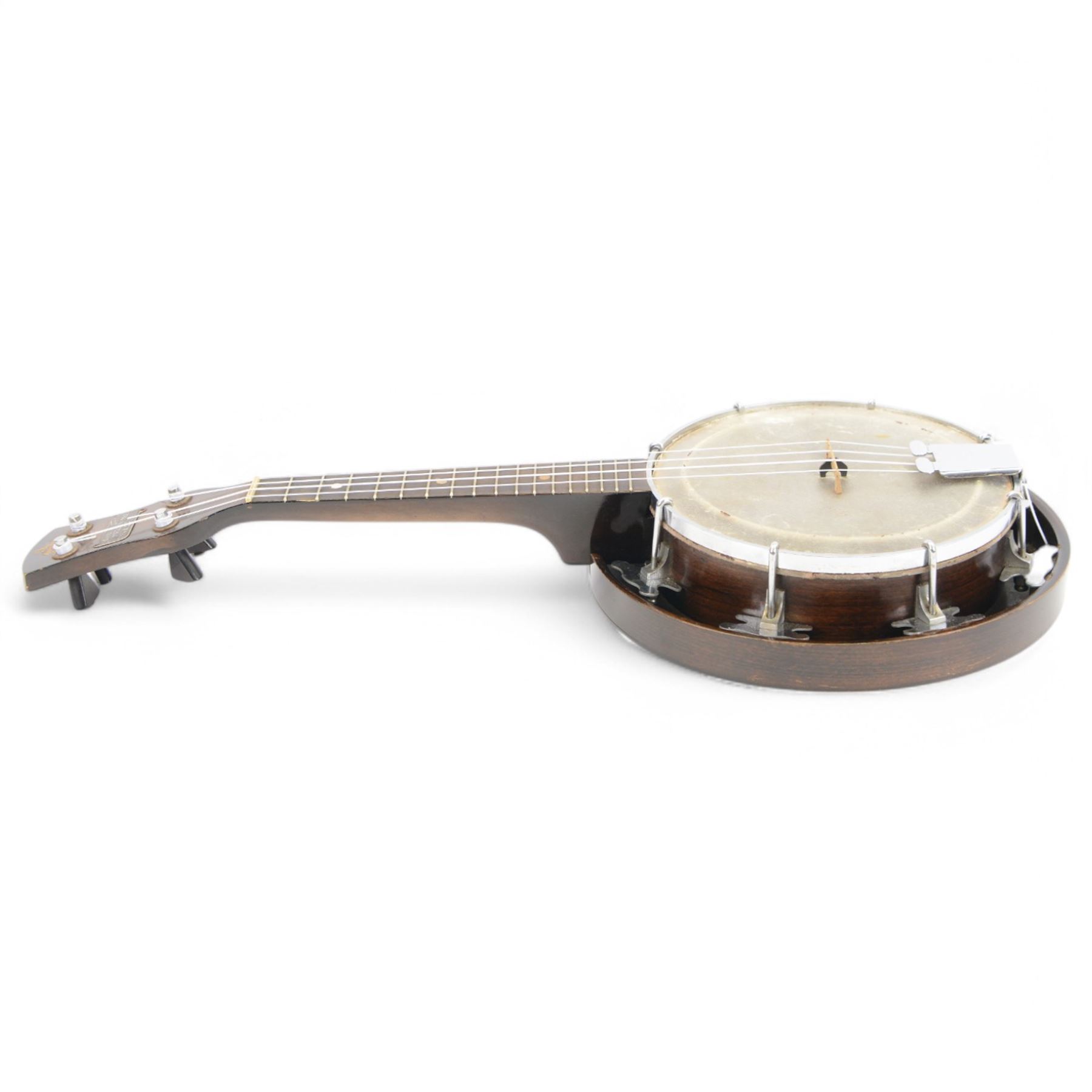 1930s GH & S Melody-Uke Banjolele, L60cm, in fitted hard case