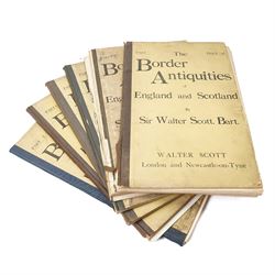 Scott, Walter- 'Border Antiquities of England & Scotland' six volumes 