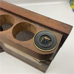 Two R & J Beck microscopes, no 22512 and no 25117, both in original wooden boxes 