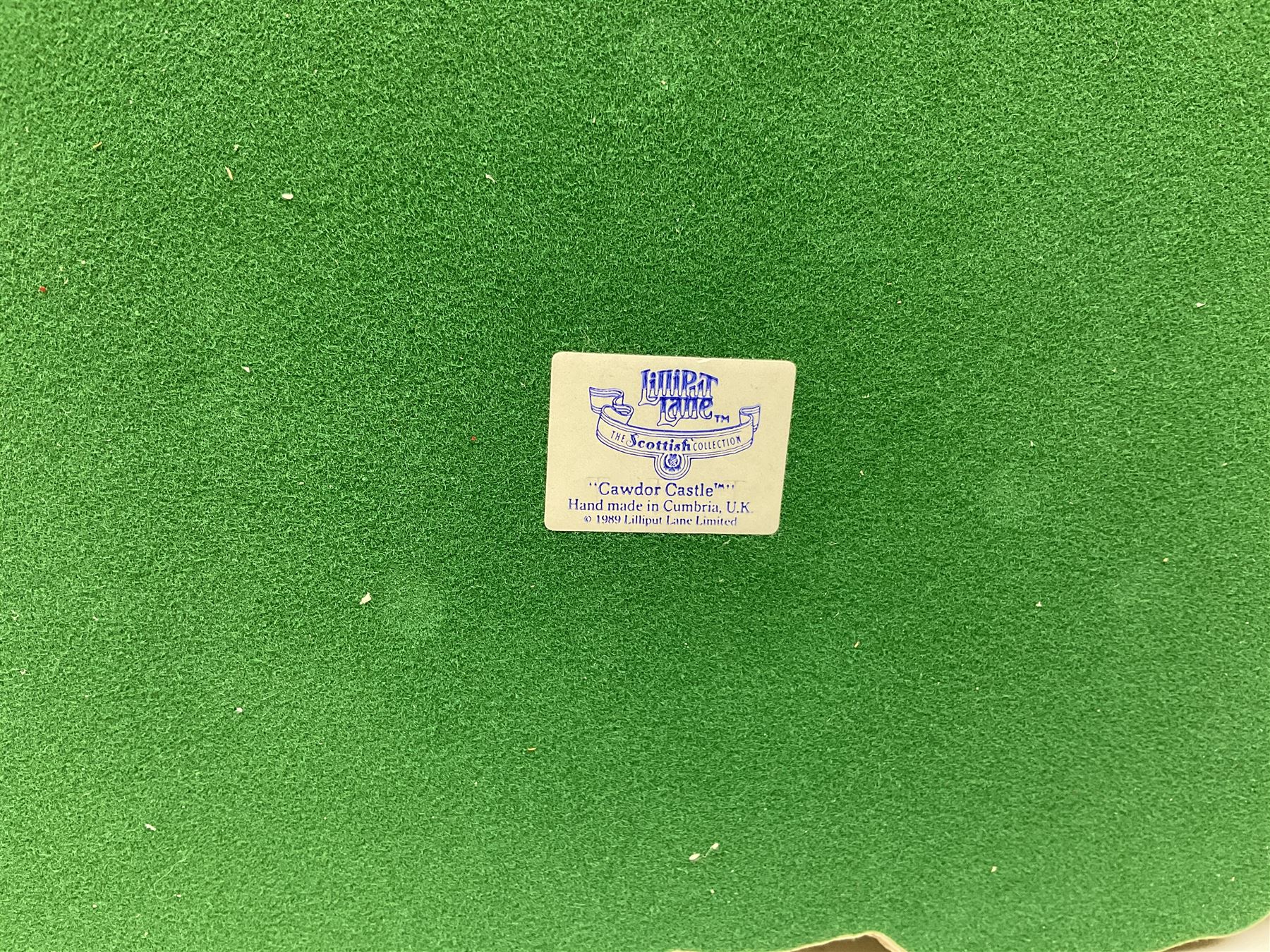 Lilliput Lane 'Cawdor Castle' limited edition model, with box