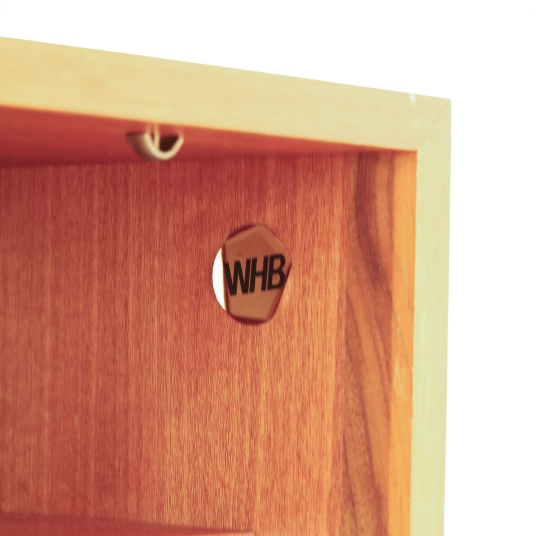 WHB - 'Ladderax' 1960s German modular shelving wall unit, comprising two teak cabinets with white doors, a further fall front teak cabinet with white front, a drawer section with three drawers with recessed handles, multiple shelving sections, raised on metal ladder frames, with further spare sections

Cabinet units: H 47cm, D 36cm, W 71cm
Fall front unit: H 40cm, D 26cm, W 71cm
Shelve widths: 50cm, 71cm 
Shelve depths: 26cm, 36cm