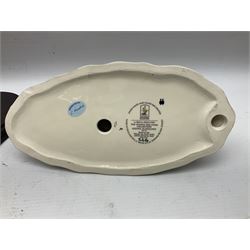 Nine Royal Doulton Winnie the Pooh Collection figures, including Oh Dear Bath Time's Here, Going Sledging, Tigger's Splash Time and Christopher Robin, together with a Royal Doulton Disney Showcase Jiminy Cricket figure, all boxed