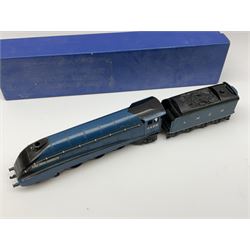 Hornby Dublo - three-rail pre-war A4 Class 4-6-2 locomotive 'Sir Nigel Gresley' No.4498; in modern collector's blue box