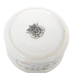 Collection of Portmeirion The Botanic Garden pattern, including five dinner plates, four side dishes, vases, planters etc 