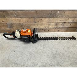 Stihl HS 81R petrol hedge trimmer, 30'' double sided