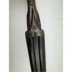 SHOTGUN CERTIFICATE REQUIRED - foreign 12-bore double trigger side by side double barrel shotgun serial no.1147 