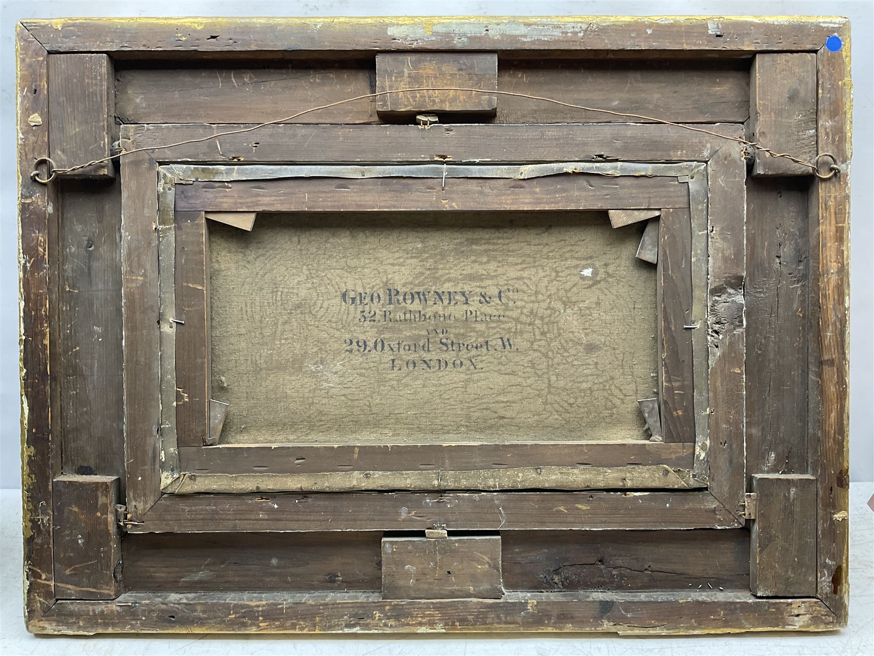 Robert Jobling (Staithes Group 1841-1923): Figures on the Clifftop overlooking Sea Stacks, oil on canvas signed and dated '1874, 29cm x 49.5cm