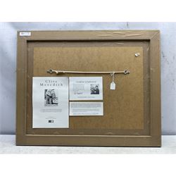 Clive Meredith (British Contemporary): 'Solitary Hunter - Persian Leopard', limited edition print signedand numbered 71/595, 29cm x 44cm 