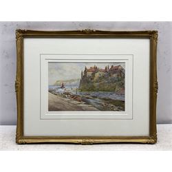 John Wynne Williams (British fl.1900-1920): Staithes Beck, watercolour signed 17cm x 27cm