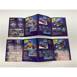 Group of early 90s Marvel/DC Comics toys; 1993 Kenner Batmobile with original Batman figure and plane; Marvel Comics Spider-Man 1994 Web of Steel series Hobgoblin Wing Bomber, incomplete Daily Bugle Playset and Scorpion; assorted figurines and later accessories 