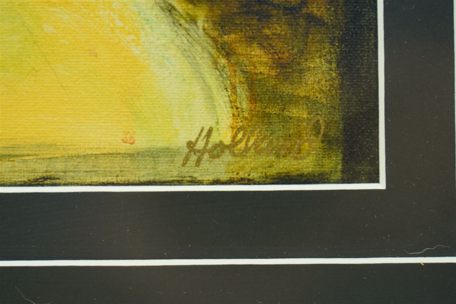 Jacqueline Holland Berkley (British 20th century): 'When We Were Together', limited edition print signed and numbered 373/495, 37cm x 51cm