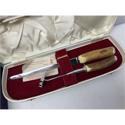 Hunting horn, with silver plated mounts, Ronson red glass table lighter, silver plated bowl, goblets and liquer glasses and other collectables