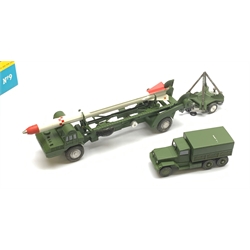 Corgi - Major Gift Set No.9, 'Corporal' Missile, Erector Vehicle, Launcher and Tow Truck, boxed with internal packaging and paperwork, near mint condition with some paint loss to roof of tow truck