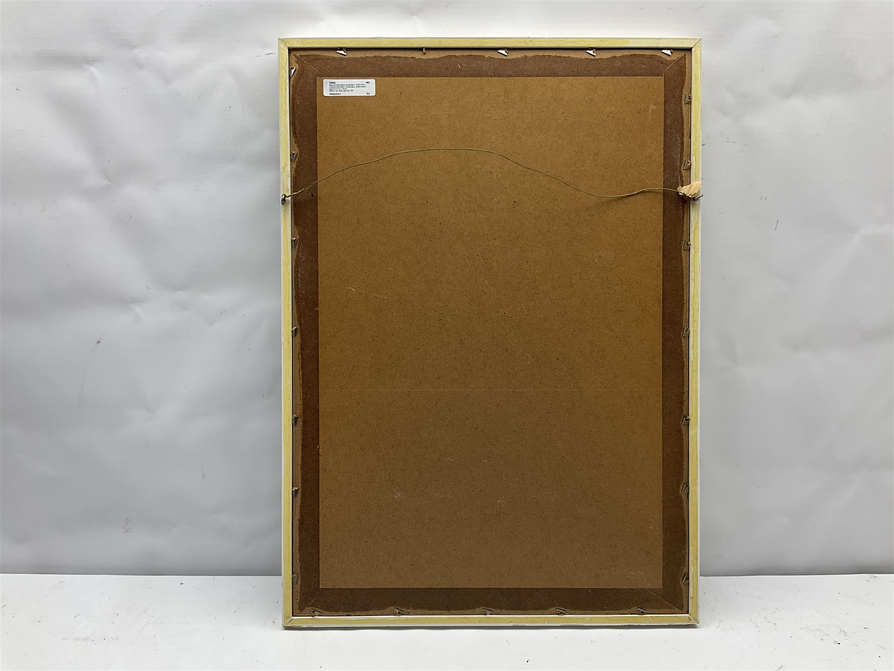 Maurice Namatjira (Australian 1938-1977): Central Australian Landscape, watercolour signed 51cm x 35cm
Notes: the artist was the 5th youngest son of Albert Namatjira founder of the Hermansbourg School of Artists