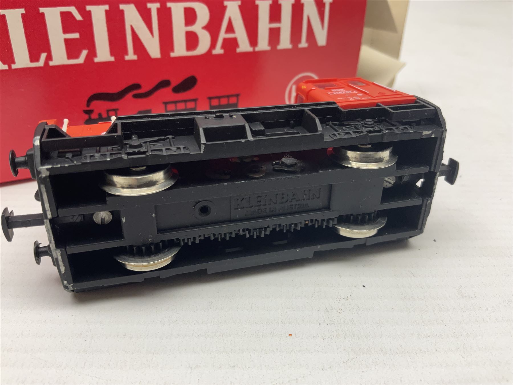 Kleinbahn HO gauge - three locomotives 2062 Diesel-Verschublokomotive; OBB 1041 Elektrische Universallokomotive; all  boxed (3)