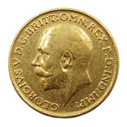 1911 gold sovereign
