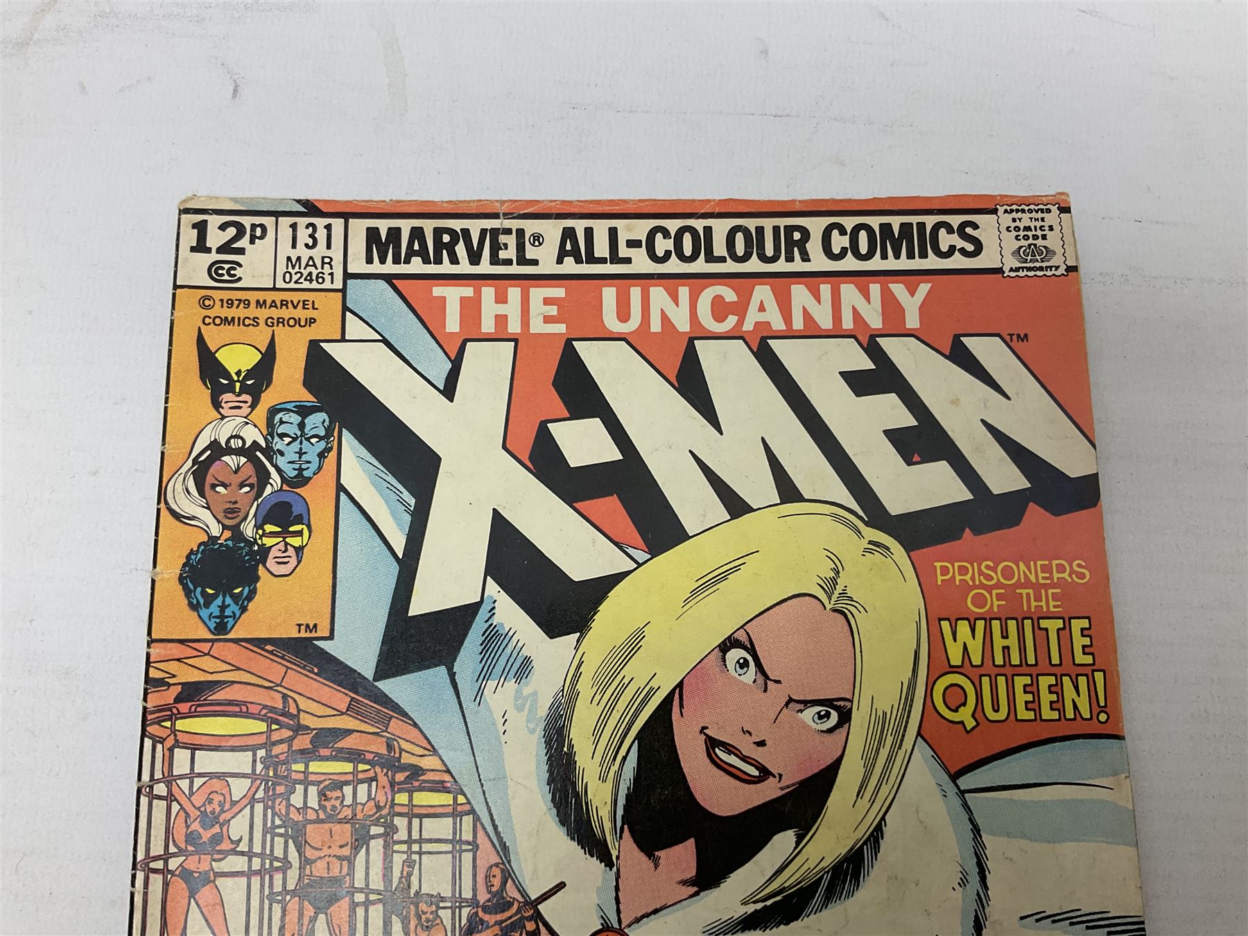 The Uncanny X-Men Marvel comics (1979-1980) Nos 130, 131 & 132, all British 12p price variant direct editions (3)