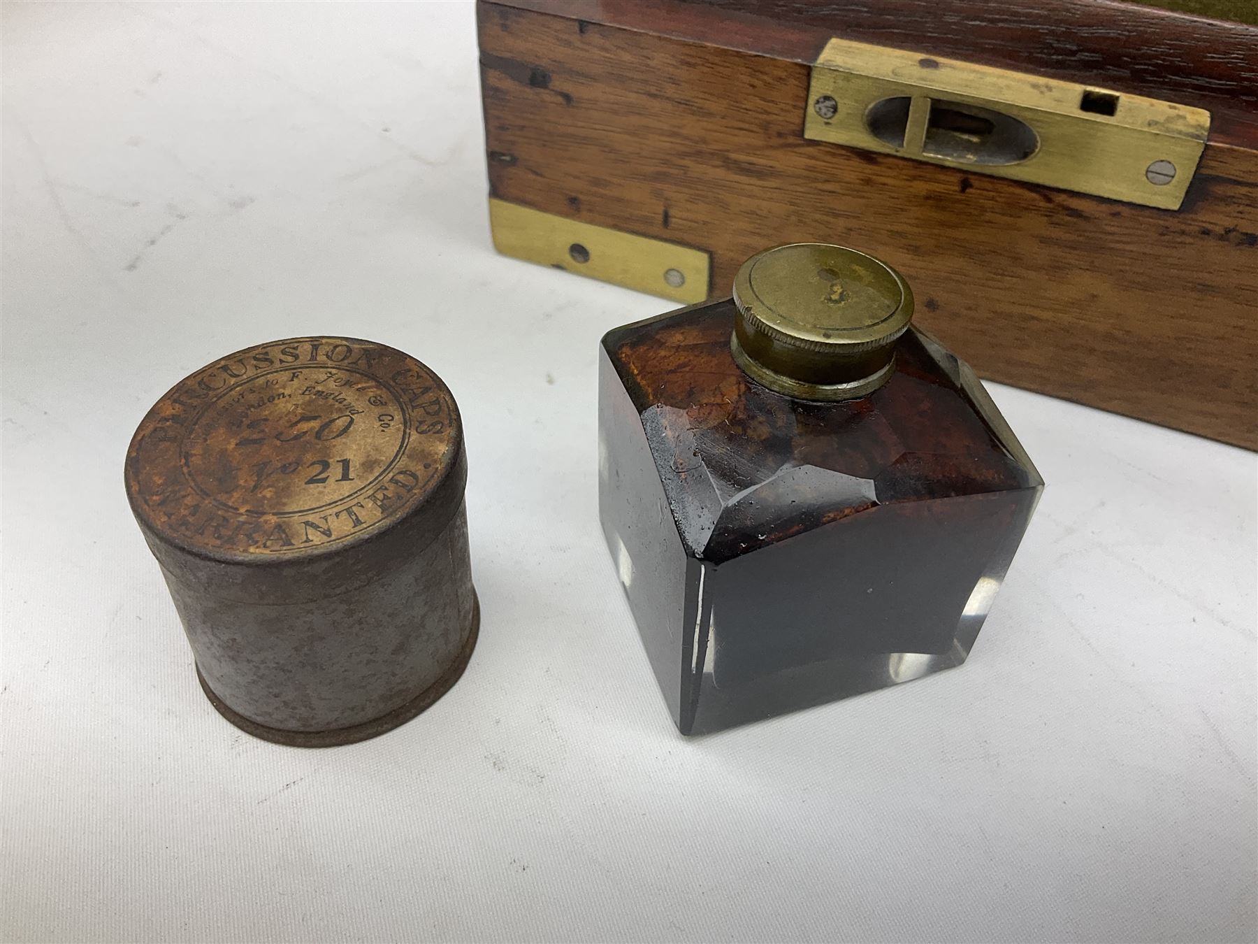 William Ling of London 15-bore double barrel side-by-side percussion shotgun, No.168, the 74cm (29