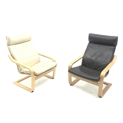  Pair Ikea Poang chairs  