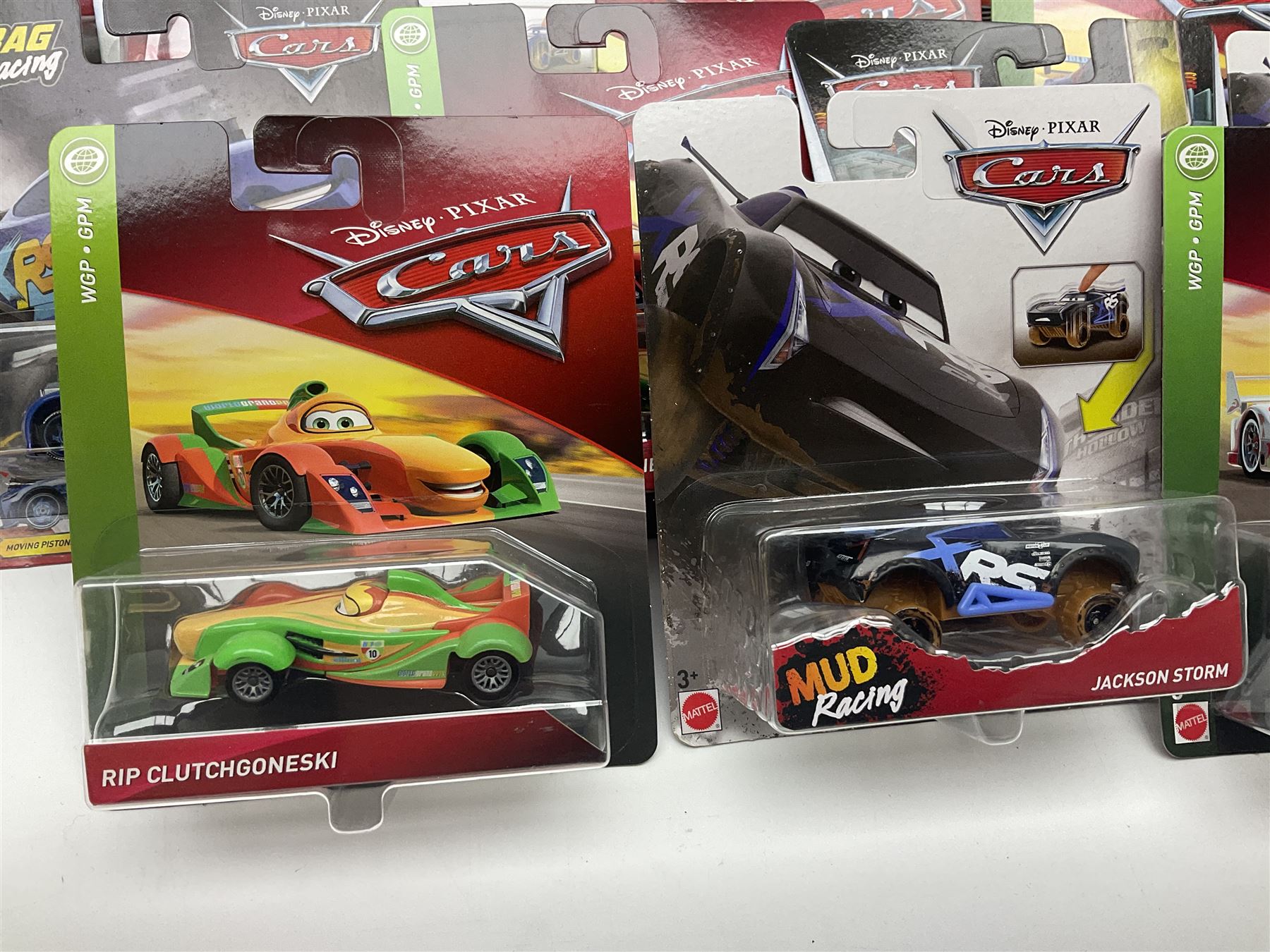 Disney Pixar 'Cars' - thirty-four Mattel carded die-cast models; all in unopened blister packs (34)