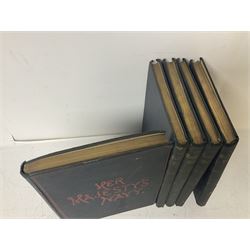 Charles Rathbone Low: Her Majesty's Navy, including its Deeds and Battles', five vols of six., pub J.S. Virtue & Co., London, 1890 (5)