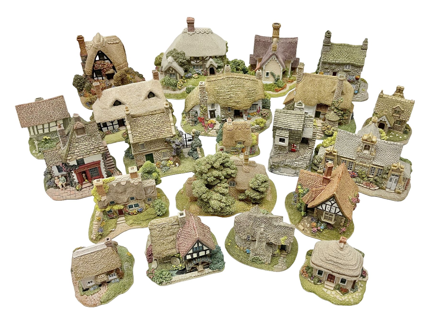 Lilliput Lane Fry Days Twenty one Lilliput Lane models from the