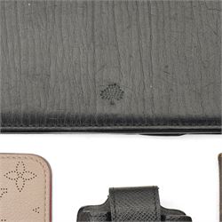 Louis Vuitton, Prada, Mulberry, Saint Laurent and others - collection of designer leather phone cases and pouches, in various colours and designs, together with a Mulberry leather iPad case (12)