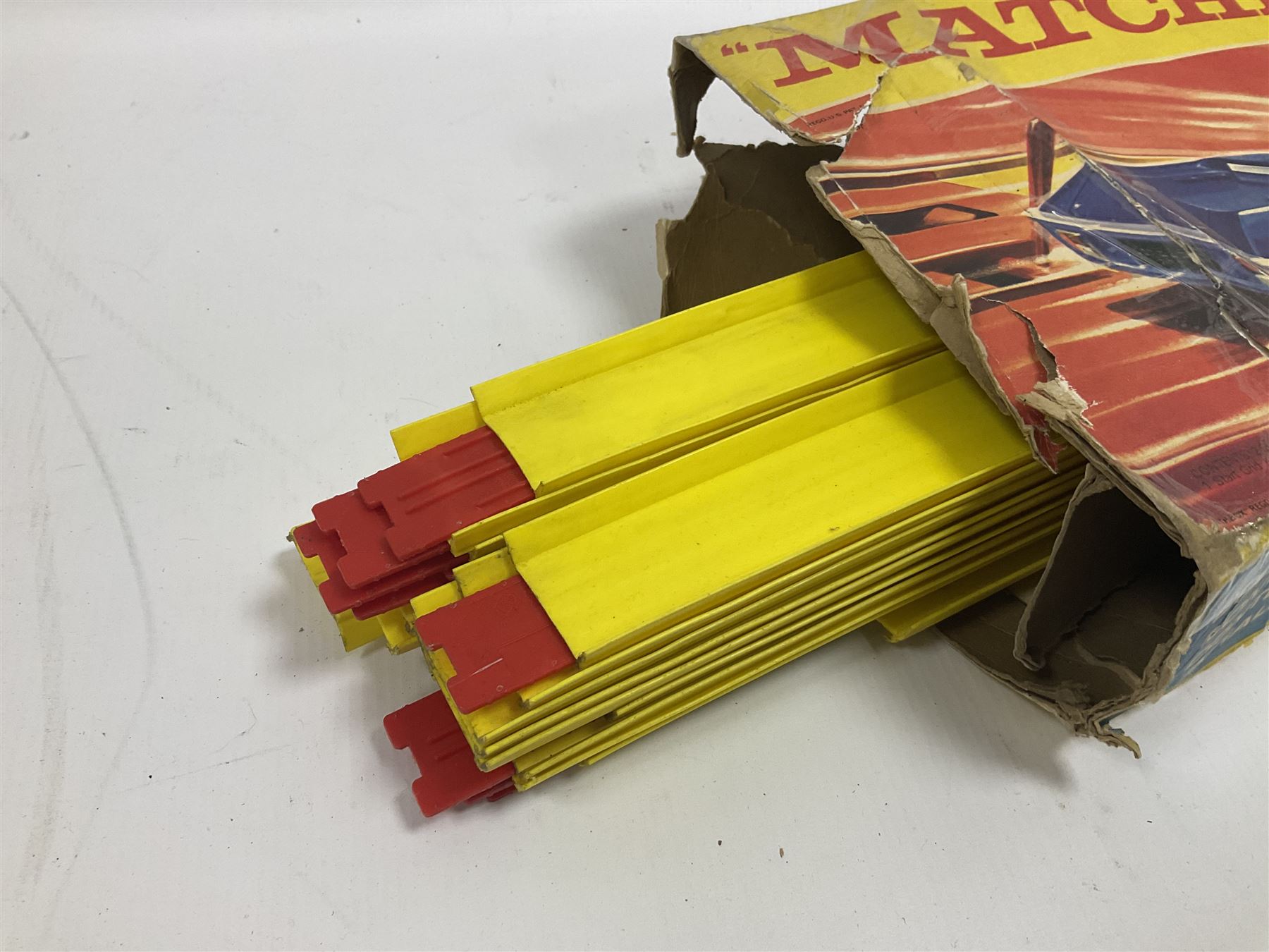 Matchbox Superfast Race Set with boxed Slipstream Curves and Superboosters; and quantity of playworn and unboxed die-cast models