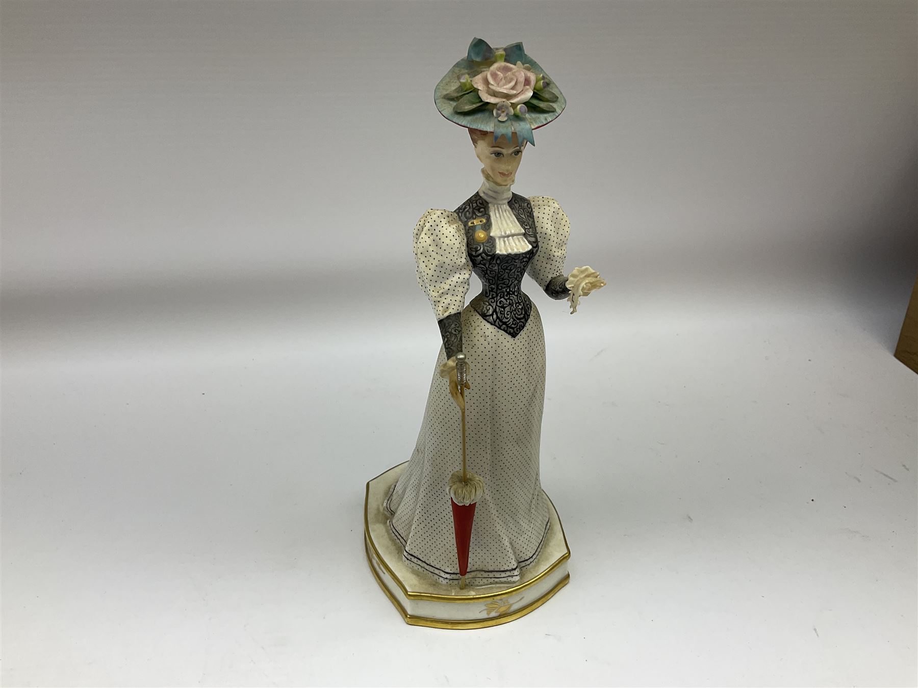 Two Royal Worcester limited edition figures, from the Victorian figures series, comprising