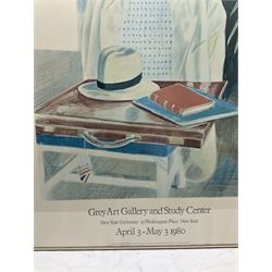 David Hockney (British 1934-): Exhibition poster 