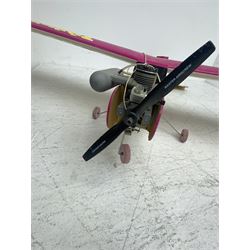 Kyosho Trainer 40 remote control aeroplane, L120cm, W161cm