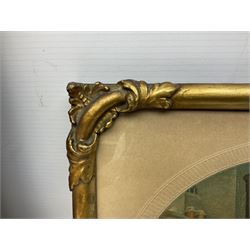 John Bullock (British 20th Century) 'North Yorkshire Beach', Gouache signed title verso, together with 19th Century colour print (2)