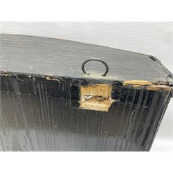 Taxidermy: Brown trout (Salmo trutta), skin mount set above a pebbled river bed with reeds and ferns, against blue painted back drop, enclosed within an ebonised bow-front display case, with 'Costa Beck May 27th 1911, Weight 2 1/2lbs', inscribed to the glass, H34cm, L58cm 