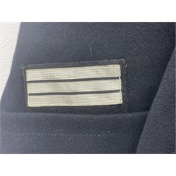 French Gendarmerie greatcoat, bears label for 'Maitre-Tailleur F.M. Barronnier 52 Chaumont 13 Rue Ferrer'; and French greatcoat (Indochine Period Vietnam 1947/1953)