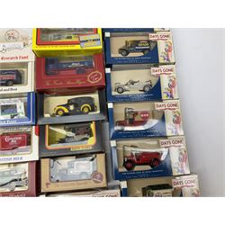 Thirty-two modern die-cast promotional models by Corgi, Lledo and Days Gone including  Only Fools and Horses, Ringtons, Norman Backwell, Eddie Stobart, Bygone Days of Road Transport, View Vans etc; all boxed (32)